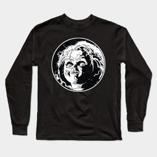 CHUCKY - Child's Play (Circle Black and White) Long Sleeve T-Shirt